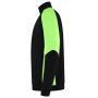 Sweatvest Bicolor Redefined Dames 306122 Black-Lime 3XL