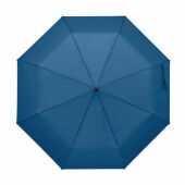 RAYNA FOLD - 21" auto paraplu houten greep - Royal Blauw