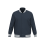 Ecologische uniseks gevoerde teddyjas Navy Blue S Ecologische uniseks gevoerde teddyjas Navy Blue S