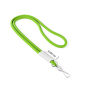 Polyester 2-kleurige koord-lanyard met full color label