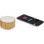 Cosmos bamboe Bluetooth® speaker - Naturel/Wit