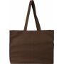 Katoen (180 g/m²) boodschappentas Malina bruin