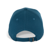 Biologisch katoenen pet met 6 panelen - K-up Gold Label Ink Blue One Size Biologisch katoenen pet met 6 panelen - K-up Gold Label Ink Blue One Size