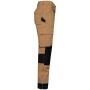 Gerecycleerde performance heren werkbroek Camel/Black 44 NL (38 FR)