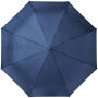 Bo 21” opvouwbare automatische gerecyclede PET paraplu - Navy