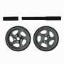 Fitnesstrainer SPORT WHEEL grijs, zwart
