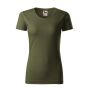 T-shirt women's Native (GOTS) military XS