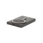 WRIGHT 5. Magnetische powerbank met supersnel opladen in gerecycled aluminium en gerecycled ABS 5'000 mAh