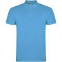 Star herenpolo met korte mouwen - Turquoise - 3XL