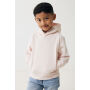 IQONIQ Yengo kids recycled katoen hoodie met steekzakken, cloud pink (910)