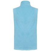 Bodywarmer van microfleece heren Cloudy blue heather S