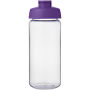 H2O Active® Octave Tritan™ 600 ml sportfles met klapdeksel - Transparant/Paars