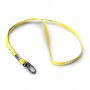 Polyester tubulaire keycord met metalen klem