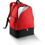 Teamsports rugzak met sterke bodem - 39L Red / White / Light Grey One Size