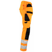 2377 Hi-vis trousers hp oranje/zwart D120