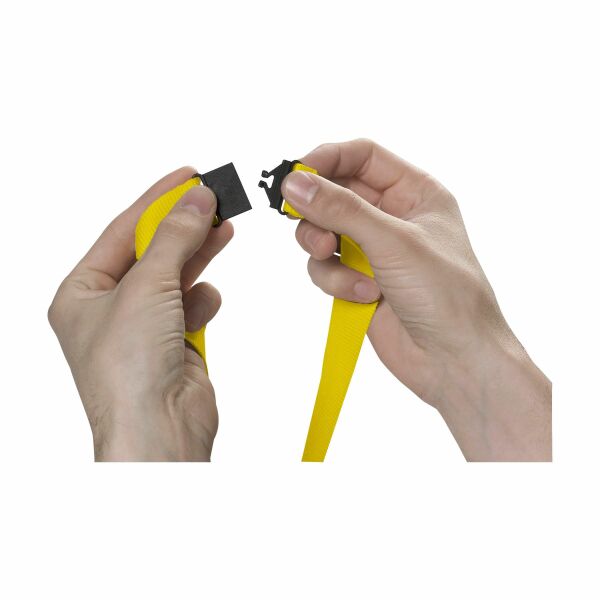 KeyCordSafety 2,4 cm Schlüsselband - gelb KeyCordSafety 2,4 cm Schlüsselband - gelb