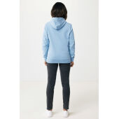Iqoniq Jasper gerecycled katoen hoodie, sky blue (XXS)