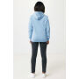 Iqoniq Jasper gerecycled katoen hoodie, sky blue (XXS)