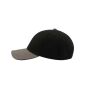 LIBERTY SANDWICH CAP, BLACK/GREY, One size, ATLANTIS HEADWEAR