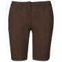 Dames chino bermudashorts chocolate 32 NL (34 FR)