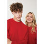 IQONIQ Etosha lichtgewicht gerecycled katoen sweater, rood (S)