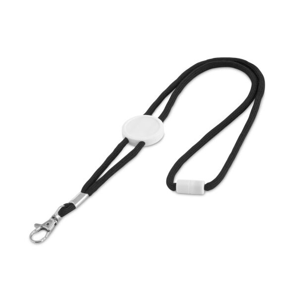 WEAVE. Verstelbare polyester lanyard