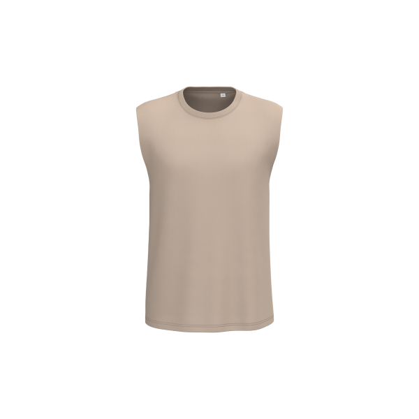 Mouwloos unisex T-shirt 190 Sand 3XL Mouwloos unisex T-shirt 190 Sand 3XL