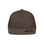 Flexfit® Flat Peak Cap dark-brown S/M