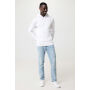 IQONIQ Jasper gerecycled katoen hoodie, recycled white (L)