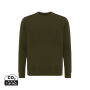 IQONIQ Etosha lichtgewicht gerecycled katoen sweater, khaki (S)