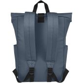 Byron 15,6" rugzak van GRS RPET met opgerolde bovenkant 18 L - Hale blauw