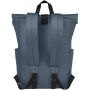 Byron 15,6" rugzak van GRS RPET met opgerolde bovenkant 18 L - Hale Blue