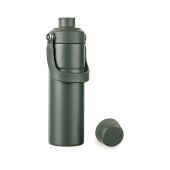 VINGA Baltimore Trek RCS recycled SS fles 600 ML, groen
