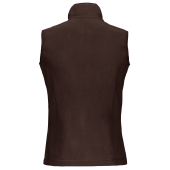 Bodywarmer van microfleece dames Chocolate XL Bodywarmer van microfleece dames Chocolate XL