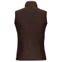 Bodywarmer van microfleece dames Chocolate XS