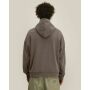 Chaser Vintage - De unisex relaxed garment-dyed hoodie - G.Dyed Mocha (XXS)