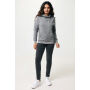 IQONIQ Rila lichtgewicht gerecycled katoen hoodie, light heather anthracite (XXXL)