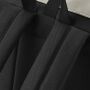 Rugzak met roll-top klep in mat polyurethaan Black One Size