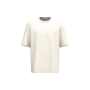 Ecologisch oversized uniseks T-shirt French Terry Ivory XL Ecologisch oversized uniseks T-shirt French Terry Ivory XL