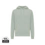 IQONIQ Rila lichtgewicht gerecycled katoen hoodie, iceberg green (S)