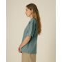 Asher - Boxy uniseks T-shirt van stevige stof - 3XL