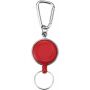 Badgehouder Bruno | Uittrekbaar koord - rood