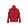 Uniseks tweekleurige teamwear hoodie Sporty Red / White 3XL