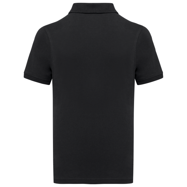 Umweltfreundliches Polohemd aus Pikeetrikot für Kinder Black 4/6 Jahre Umweltfreundliches Polohemd aus Pikeetrikot für Kinder Black 4/6 Jahre
