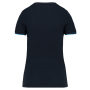 Dames-T-shirt Day To Day korte mouwen Navy / Light Royal Blue XS Dames-T-shirt Day To Day korte mouwen Navy / Light Royal Blue XS