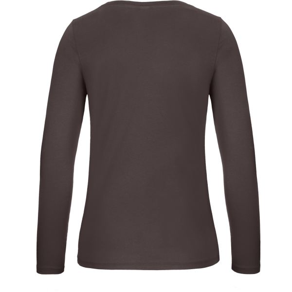 #E150 Ladies' T-shirt long sleeves Bear Brown XXL #E150 Ladies' T-shirt long sleeves Bear Brown XXL