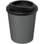 Americano® Espresso 250 ml gerecyclede geïsoleerde beker - Grijs/Zwart Americano® Espresso 250 ml gerecyclede geïsoleerde beker - Grijs/Zwart