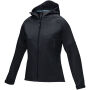 Coltan dames GRS-gerecycled softshell jack - Zwart - XL Coltan dames GRS-gerecycled softshell jack - Zwart - XL