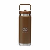 AnthronSquare RCS Steel Flask 900 ml thermosfles - bruin