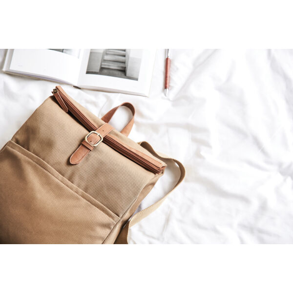 VINGA Sloane RPET rugzak, bruin VINGA Sloane RPET rugzak, bruin